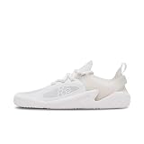 VIVOBAREFOOT Motus Strength - Zapatillas de entrenamiento para hombre con suela de entrenamiento de fuerza descalza, Blanco brillante, 45 EU Ancho