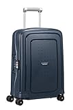 Samsonite S'Cure Spinner - Maleta de Equipaje, S (55 cm - 34 L), Azul (Navy Blue Stripes)