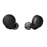 Sony WF-C500 - Auriculares 'True Wireless', Hasta 20 horas de autonomía con funda de carga, Compatible con Voice Assistant, Micrófono incorporado para llamadas telefónicas, Conexión Bluetooth, Negro