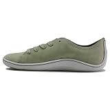 VIVOBAREFOOT Zapatillas de cuero Addis Lewa para mujer, salvia, 40 EU