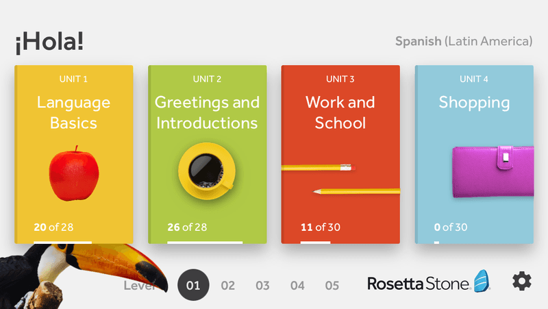 Aprende un nuevo idioma con Rosetta Stone