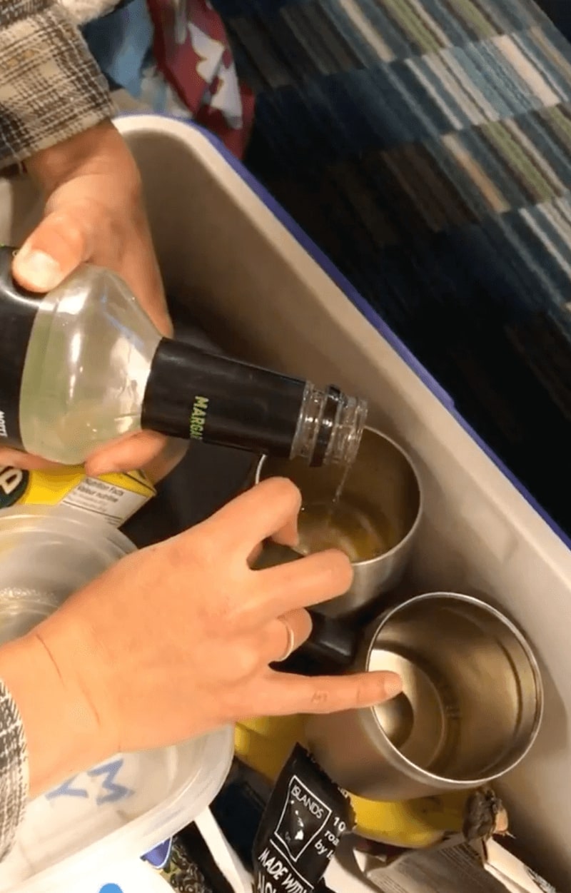 Ferry Margaritas de camino a Tofino