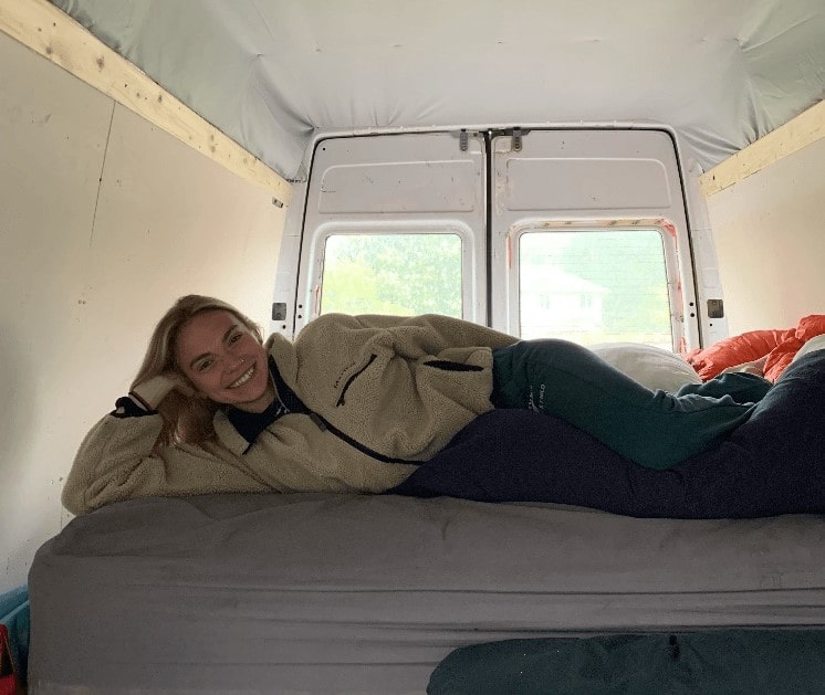 Dormir en una furgoneta