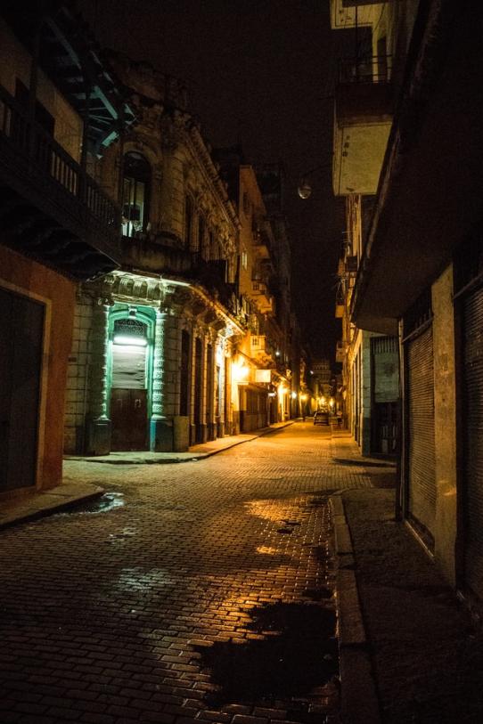 La noche en Cuba