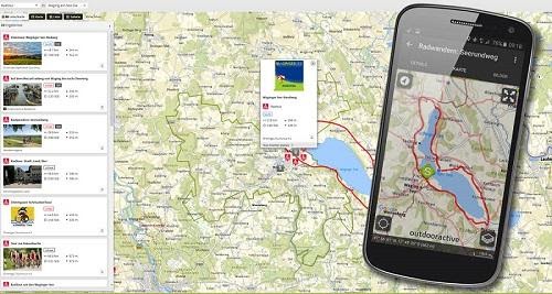 Buscador de rutas activas al aire libre