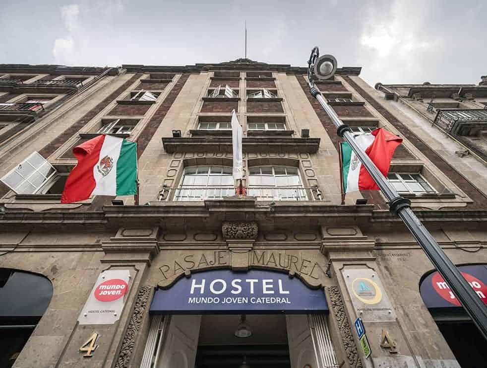 Hostel Mundo Joven Catedral Mexico City.