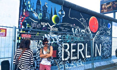 Recorrido a pie por Berlín y murales.