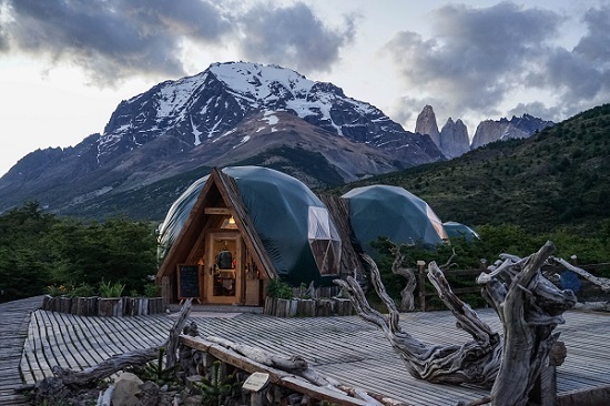 Glamping en elevaciones altas con excelentes vistas en glampinghub.