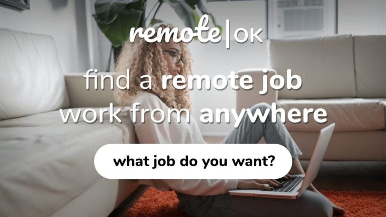 ¿Qué pasa con los trabajos remotos de RemoteOK?