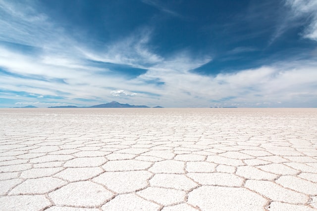 Salar de Uyuni en Bolivia