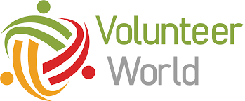 Logotipo del mundo voluntario