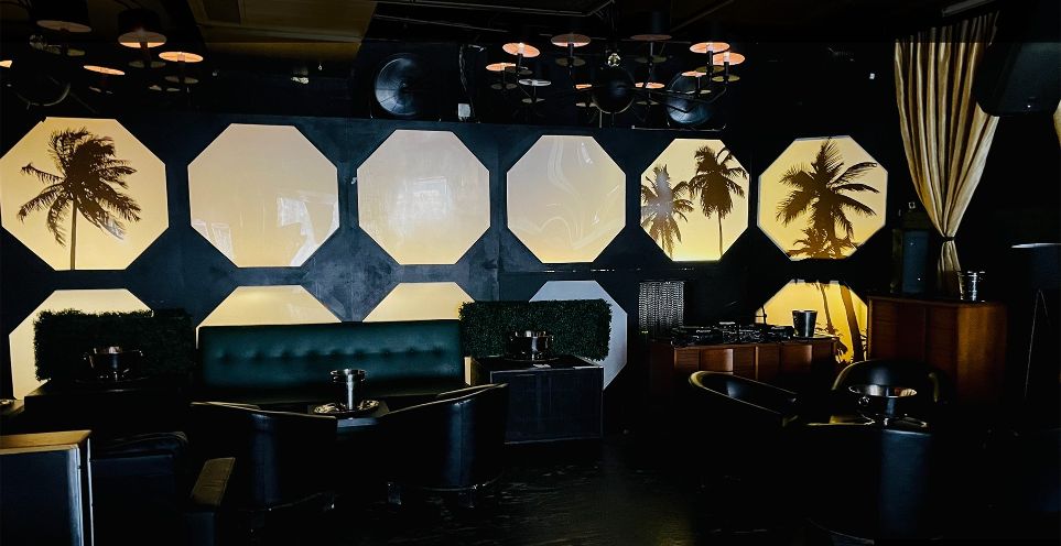 Salón social elegante