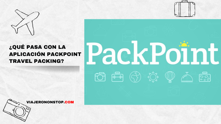¿Qué pasa con la aplicación PackPoint Travel Packing?