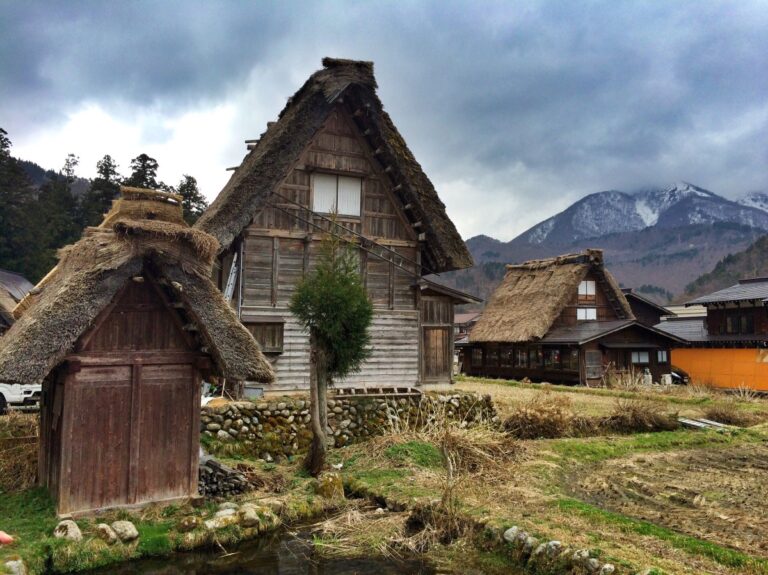 Un pueblo único en los Alpes japoneses