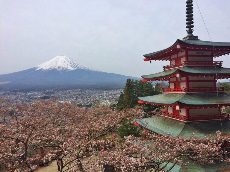 Increíbles vistas del monte Fuji