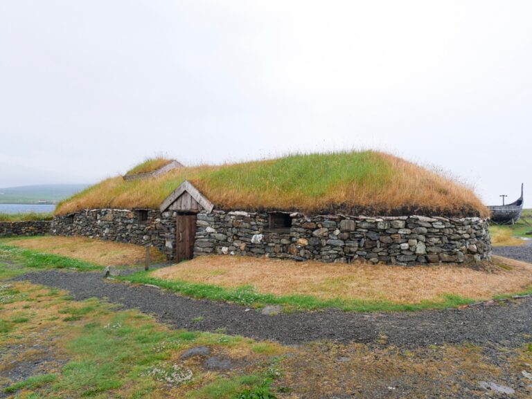 Vistas peculiares en la isla de Unst