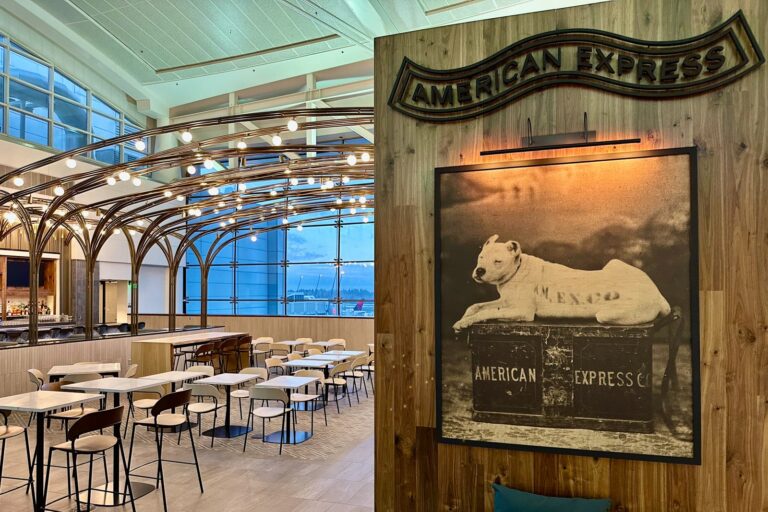 Dentro del magnífico nuevo Centurion Lounge de Amex en Seattle: ¡una mejora enorme!