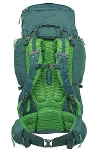 Kelty Nube Roja Espalda Verde
