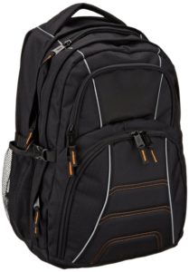 Revisión de la mochila para computadora portátil AmazonBasics |  Adicto al equipo de viaje