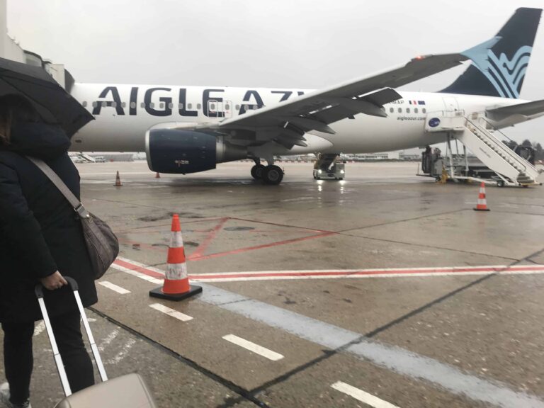 Aigle Azur: reseña de un vuelo Milán (Malpensa) → París (Orly)