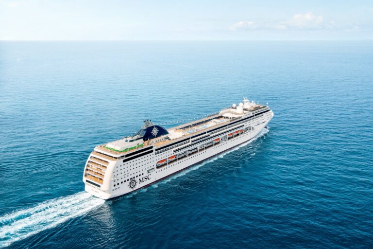 Barcos de MSC Cruceros clasificados por tamaño, del más grande al más pequeño: la lista completa