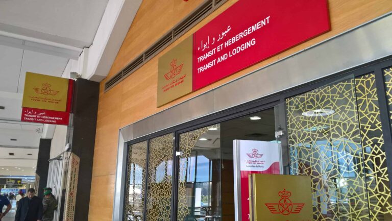 Tránsito a Casablanca: hotel y comidas ofrecidos por Royal Air Maroc