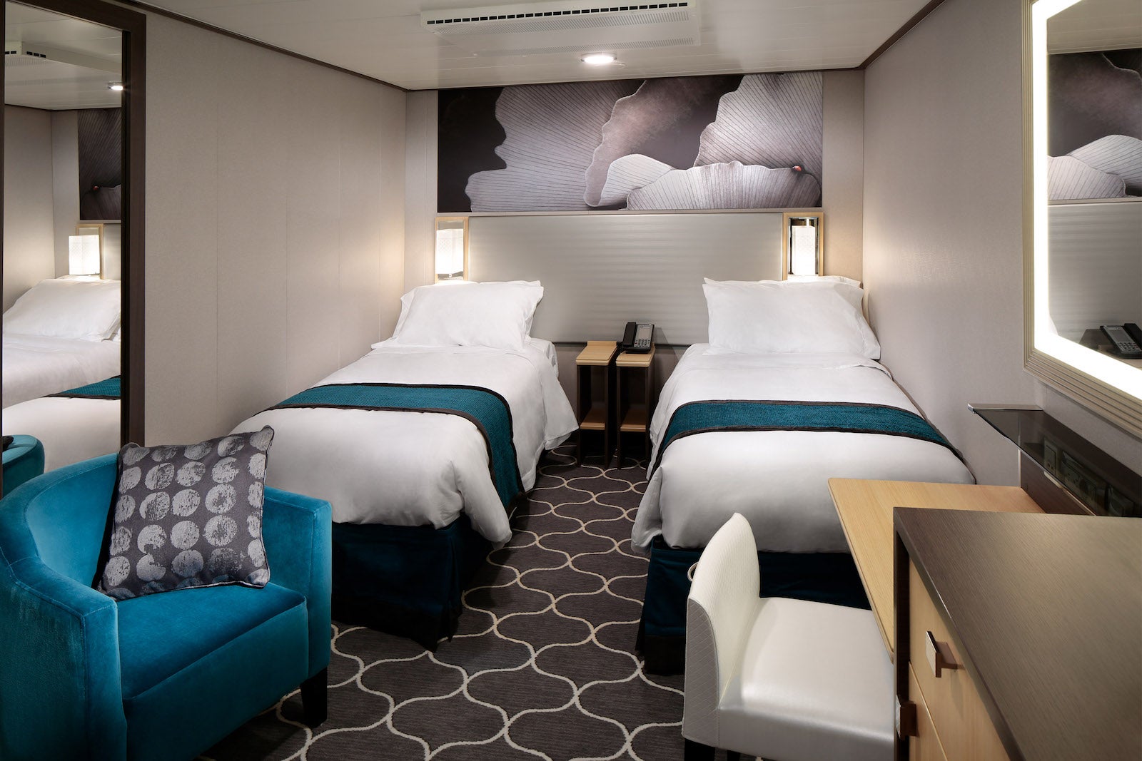 Guía de cabinas y suites de cruceros de Royal Caribbean: todo lo que ...