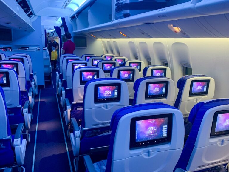 Reseña: Economía del China Southern 777 de Dubái a Guangzhou