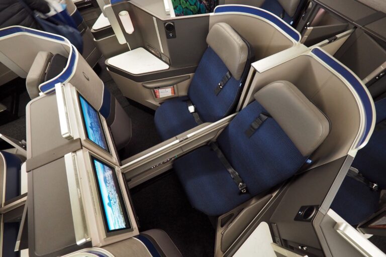 Cada asiento de clase ejecutiva de United clasificado de mejor a peor