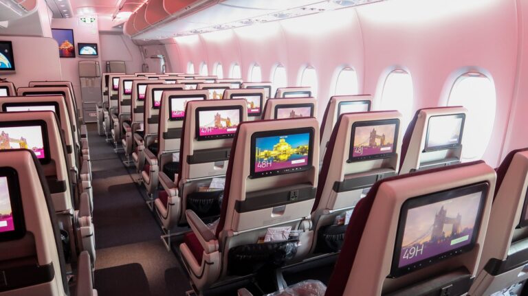 No quería bajarme del avión: una revisión de la economía de Qatar Airways en el A380 de Doha a Londres