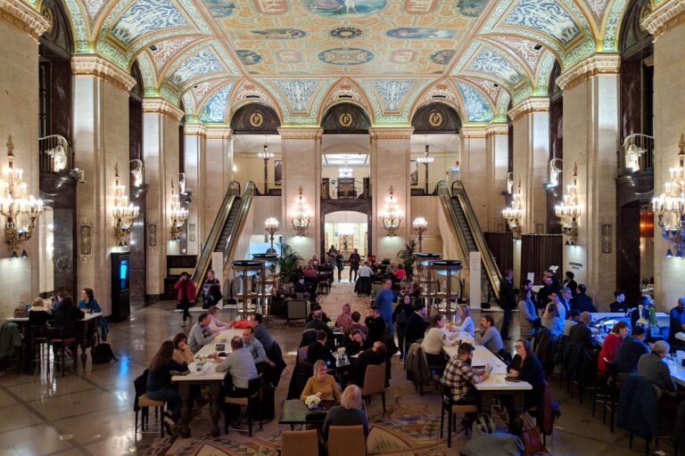 Una reseña del Palmer House Hotel en Chicago