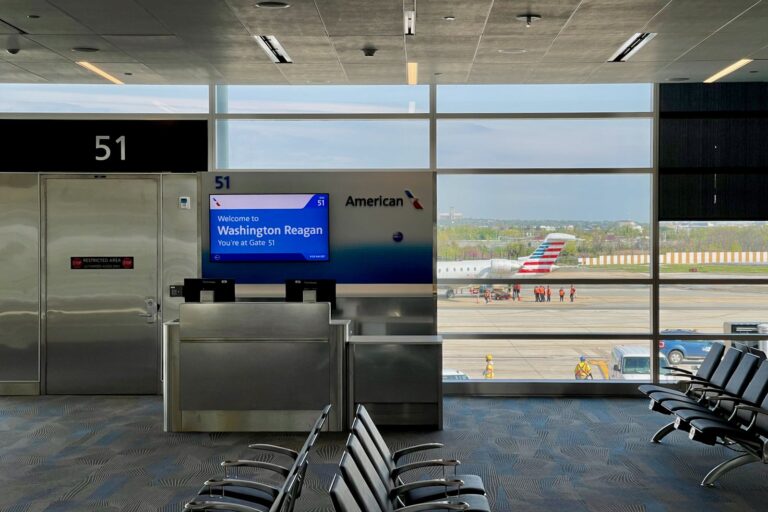 Primer vistazo: Nueva terminal en el Aeropuerto Nacional Reagan de Washington DC