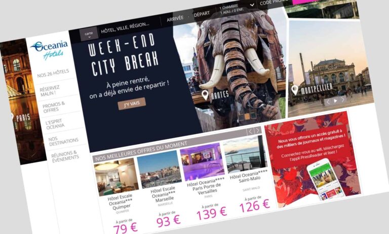 Código promocional Oceania Hotels: 10% de descuento en habitaciones
