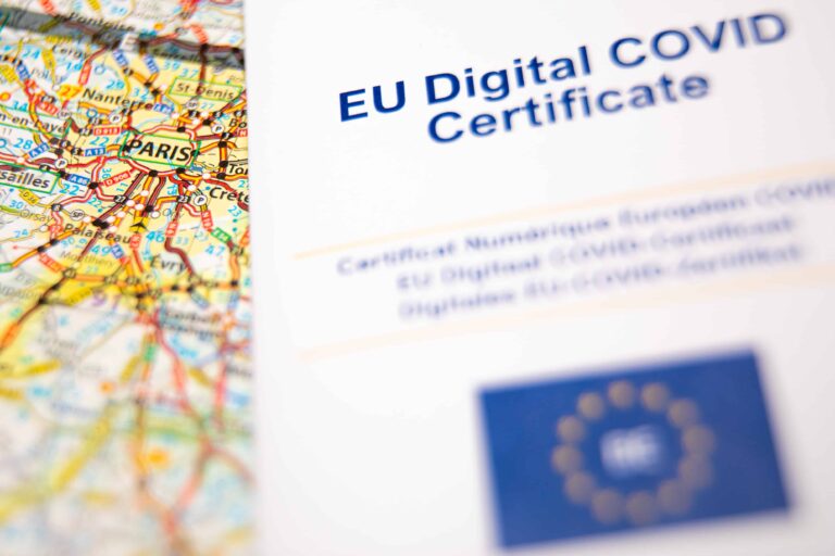 Coronavirus: obtener el certificado europeo de vacunación para viajar