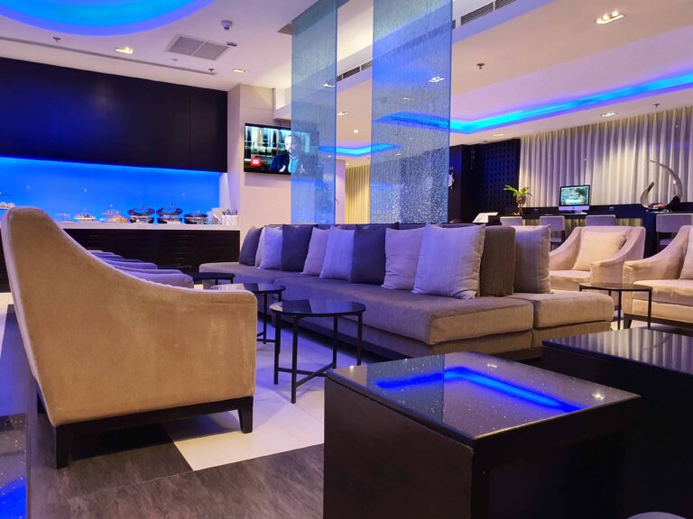 Visite el show de Oman Air First & Business Class Lounge en Bangkok (BKK)